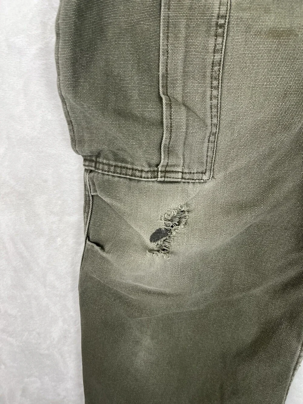 Duluth Trading Co shows wear